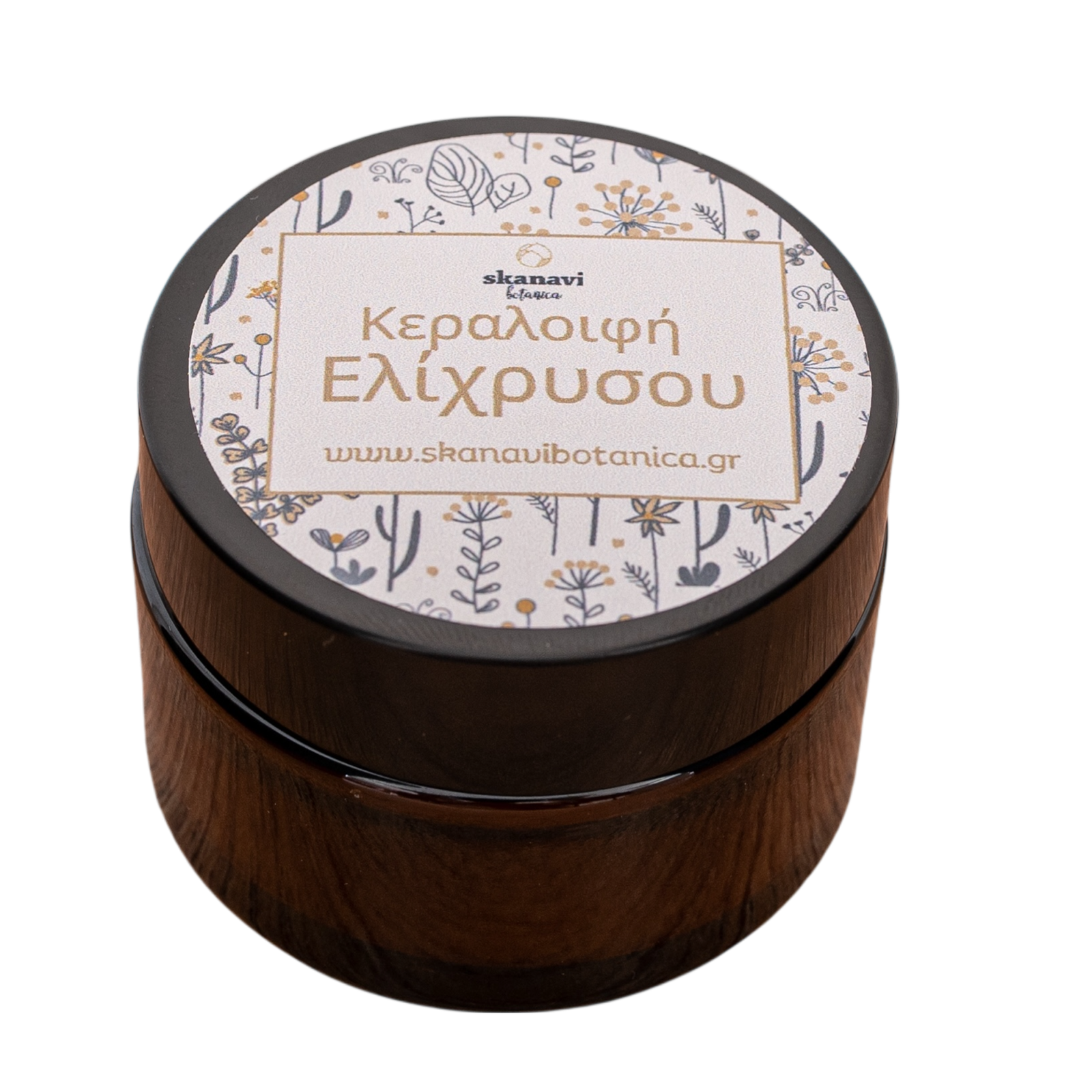 Κεραλοιφή Ελίχρυσου - Skanavi Botanica Κεραλοιφή ελίχρυσου Skanavi Botanica για ανάπλαση και αντιγήρανση.