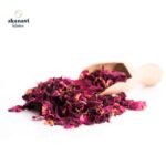 Βιολογικά αποξηραμένα ροδοπέταλα Rosa damascena από τη Skanavi Botanica.